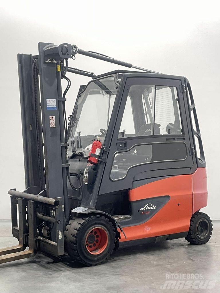 Linde E35HL-01-387 Elektromos targoncák