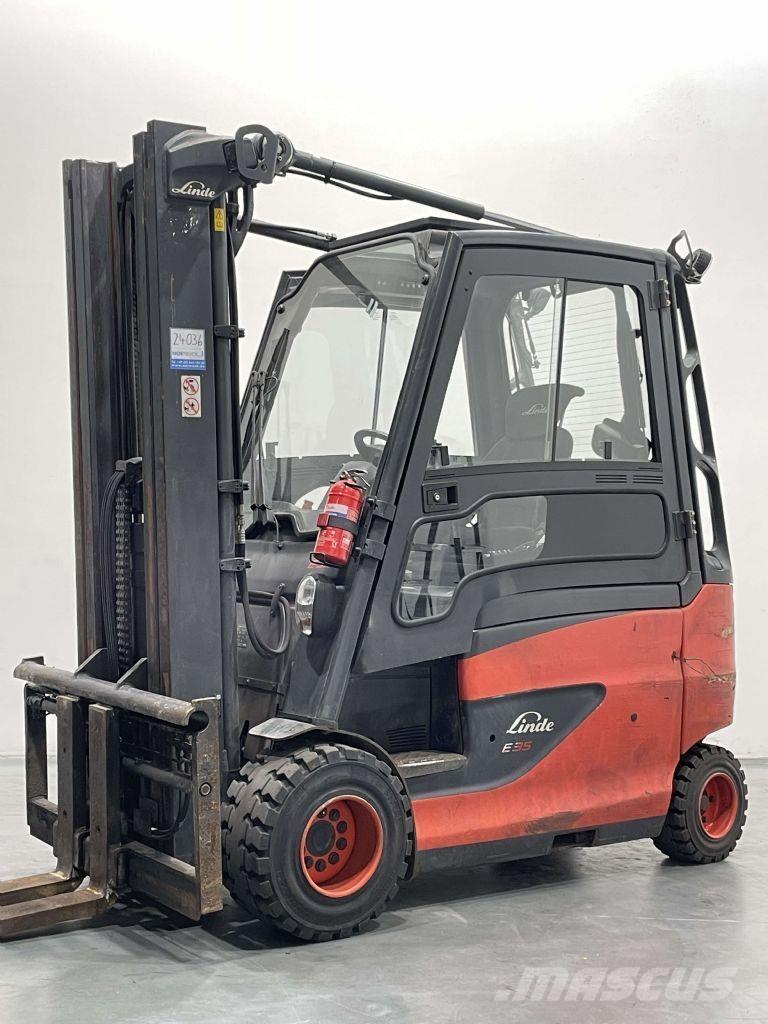 Linde E35HL-01-387 Elektromos targoncák