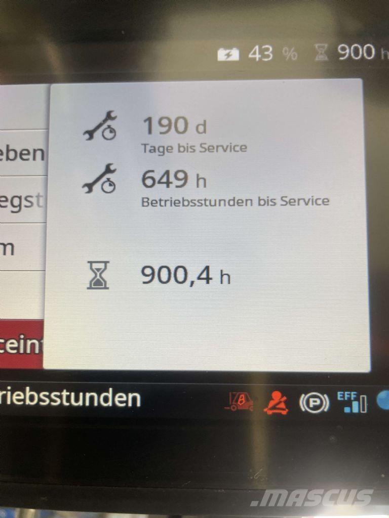 Linde E35L-01-1252 Elektromos targoncák