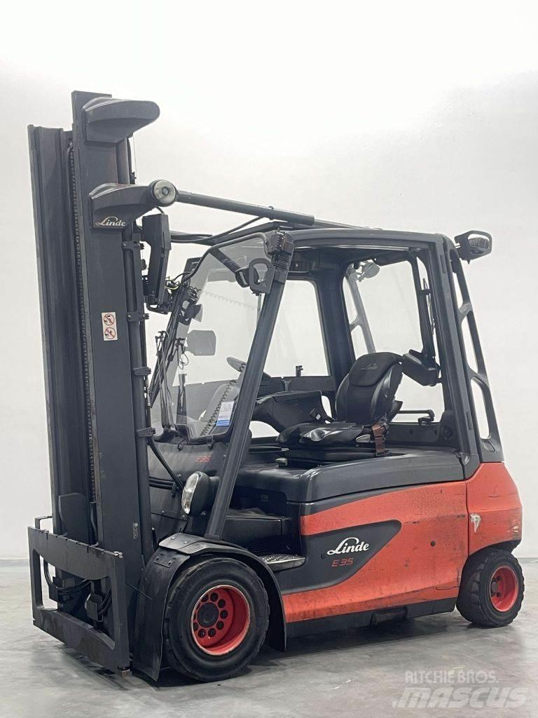 Linde E35L-01-387 Elektromos targoncák