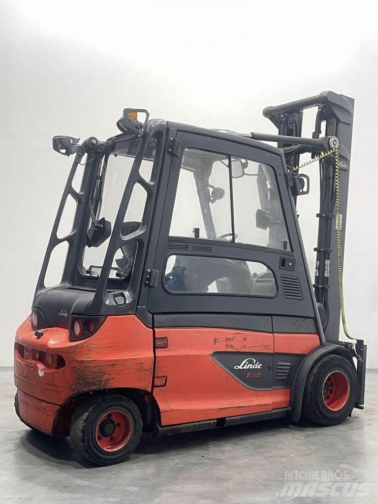 Linde E35L-01-387 Elektromos targoncák