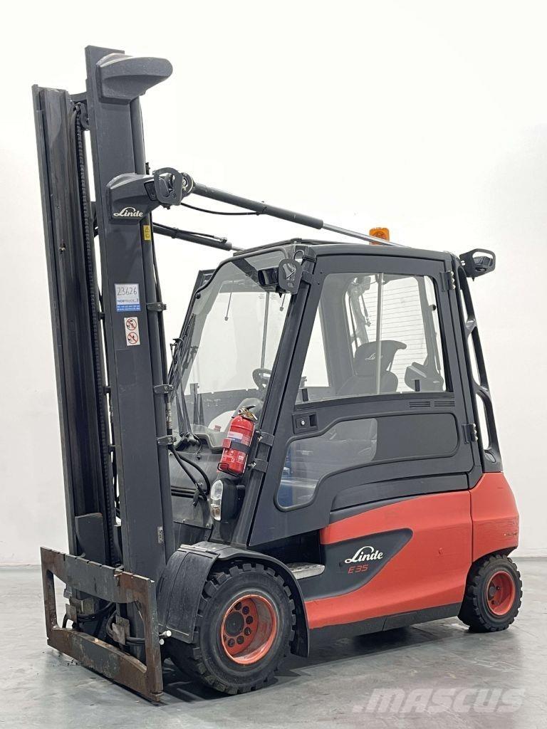 Linde E35L-01-387 Elektromos targoncák