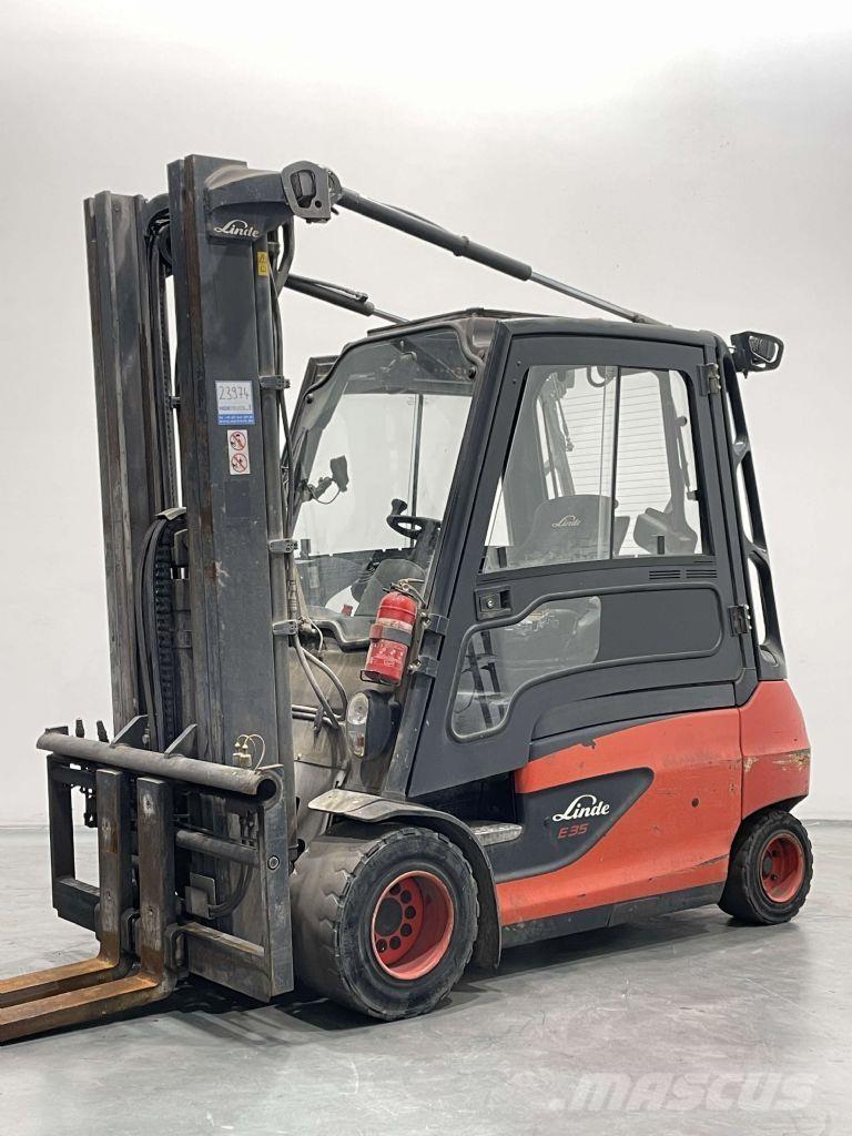 Linde E35L-01-387 Elektromos targoncák