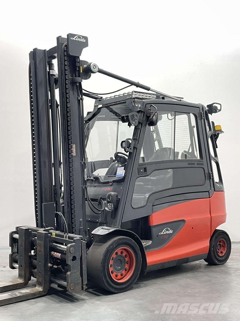 Linde E50HL-01-388 Elektromos targoncák