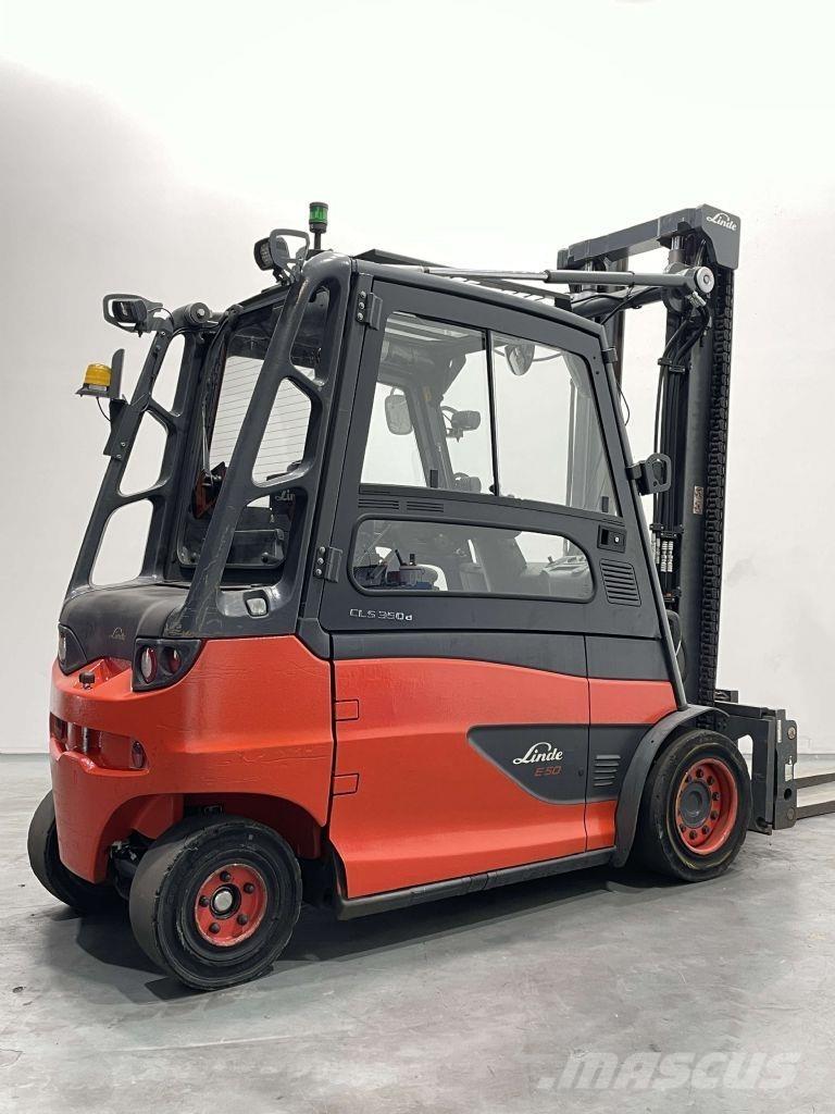 Linde E50HL-01-388 Elektromos targoncák