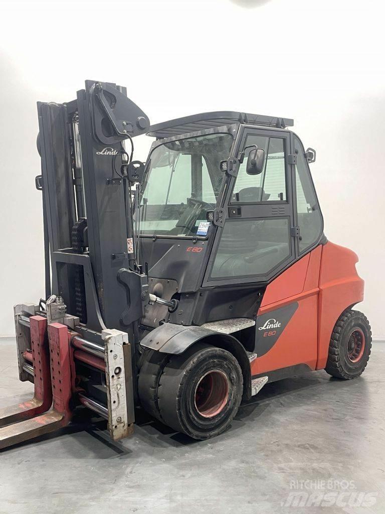 Linde E80-01/900-1279 Elektromos targoncák