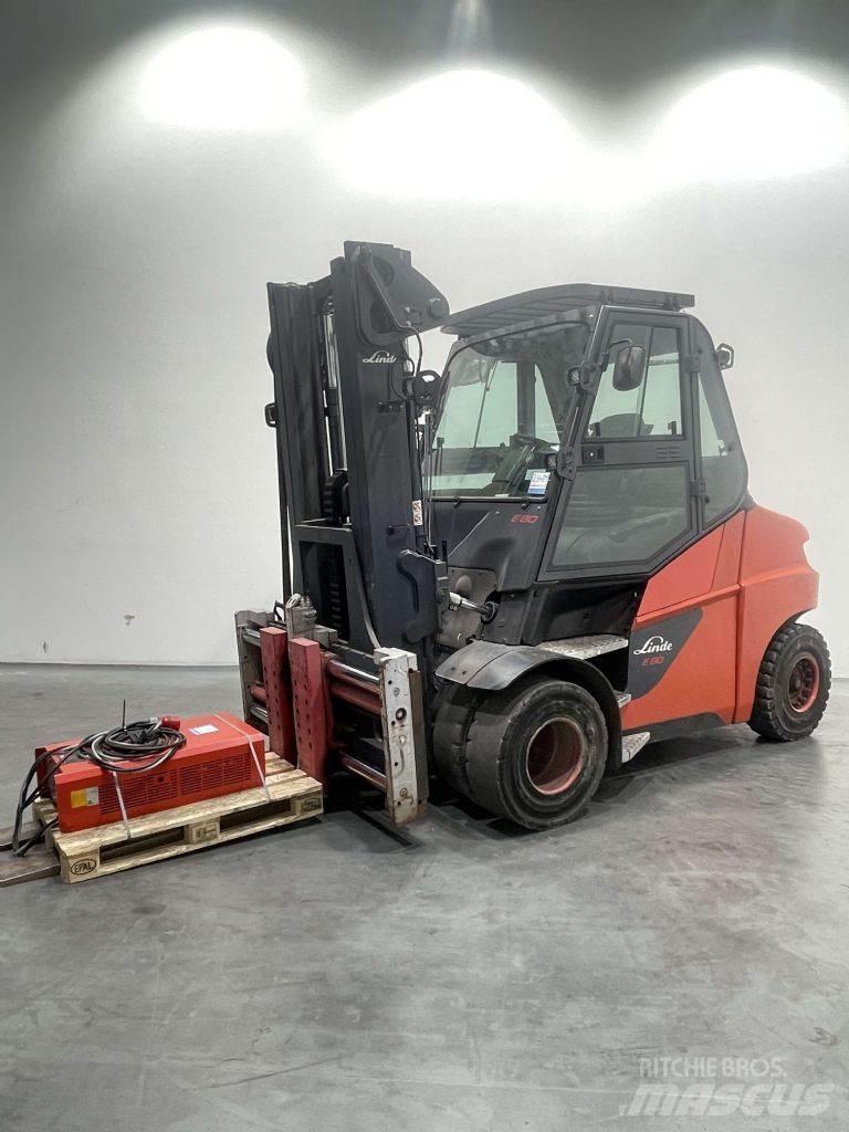 Linde E80-01/900-1279 Elektromos targoncák
