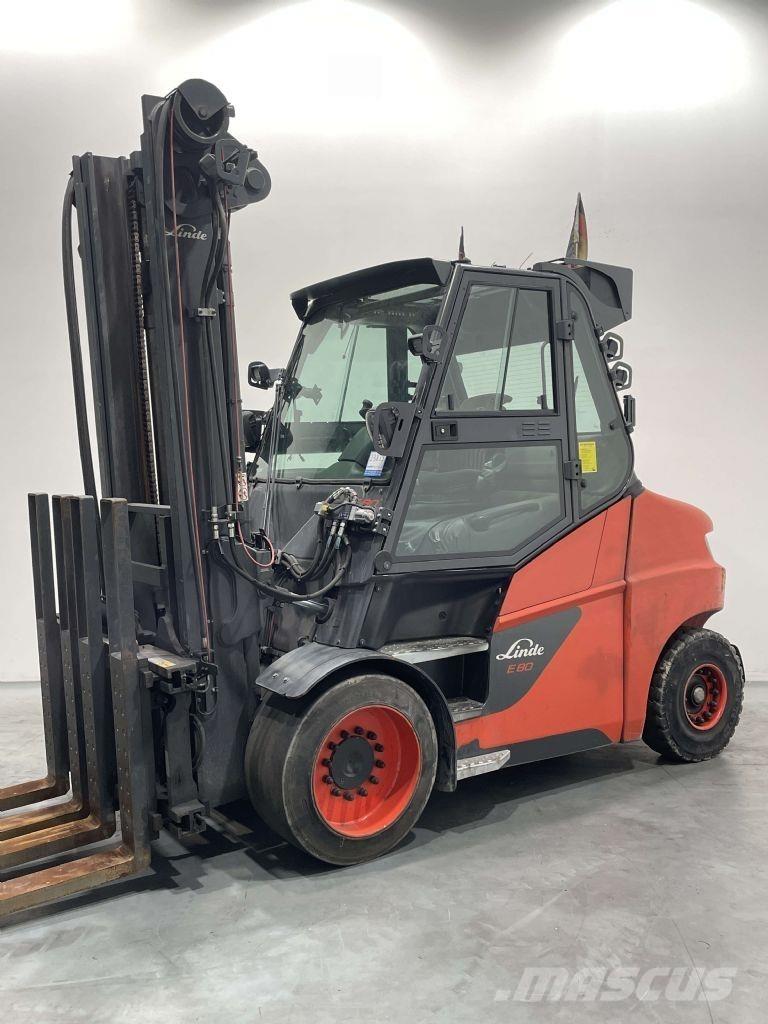 Linde E80-01/900-1279 Elektromos targoncák