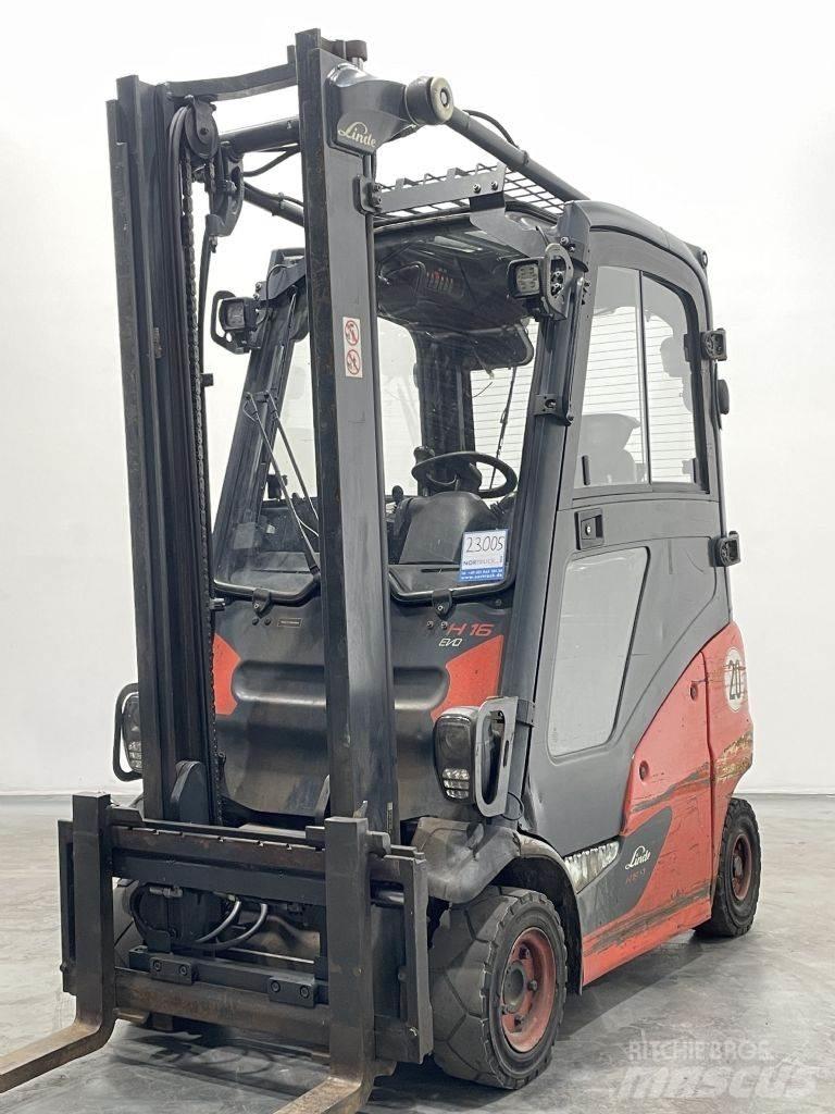 Linde H16T-01-391 Gázüzemű targoncák