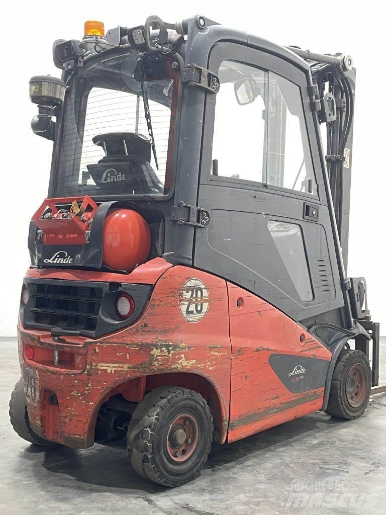 Linde H16T-01-391 Gázüzemű targoncák