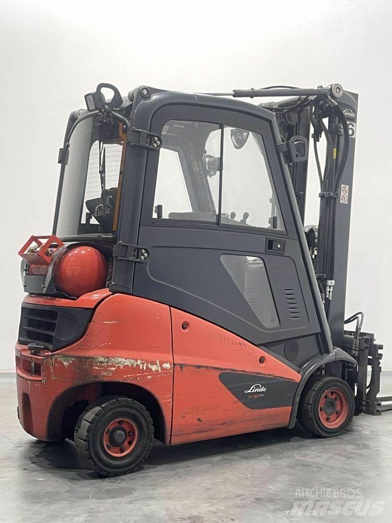Linde H16T-01-391 Gázüzemű targoncák