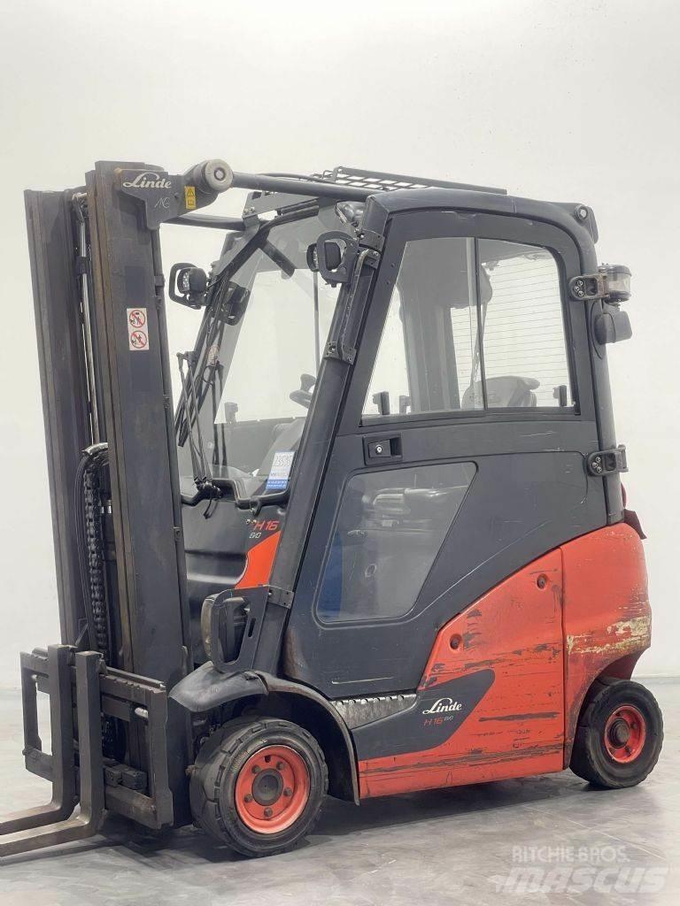 Linde H16T-01-391 Gázüzemű targoncák