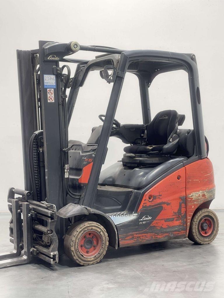 Linde H16T-01-391 Gázüzemű targoncák
