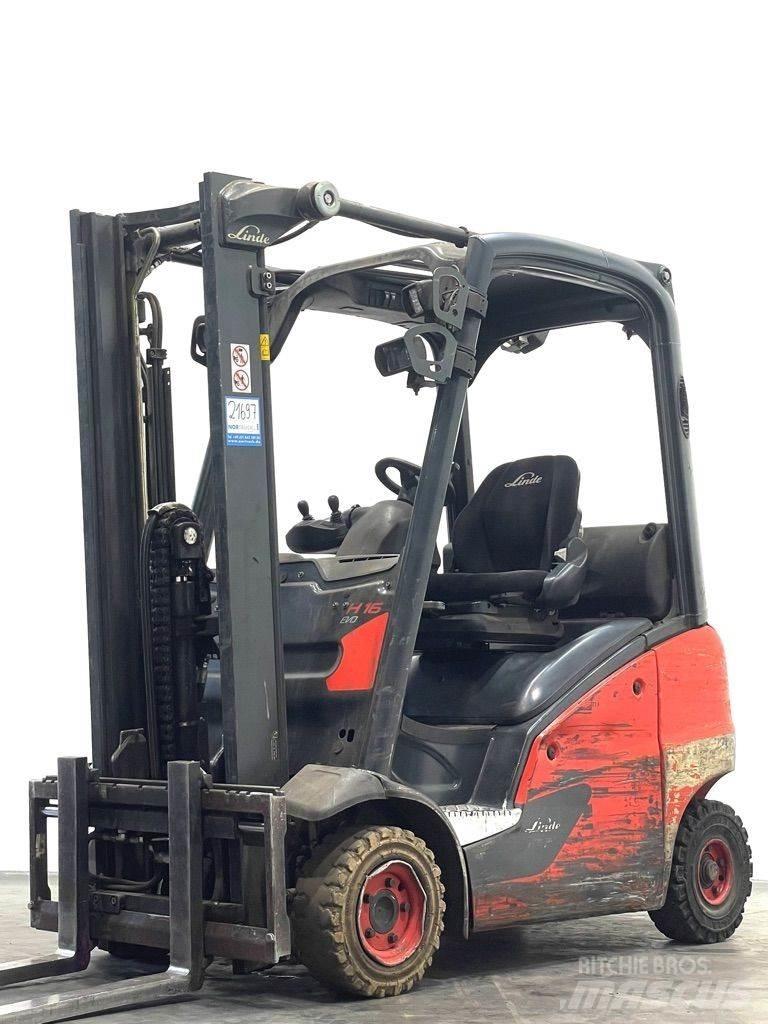 Linde H16T-391-EVO Gázüzemű targoncák