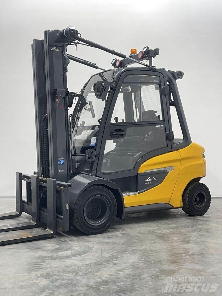 Linde H35D-01-1202 Dízel targoncák