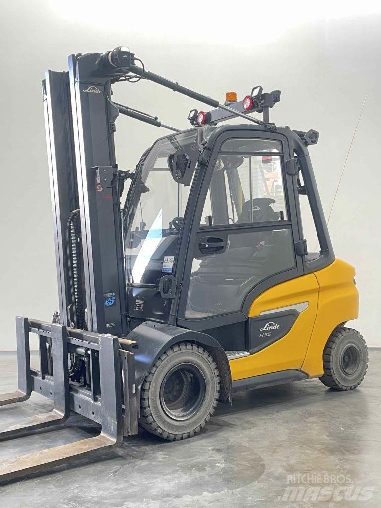 Linde H35D-01-1202 Dízel targoncák