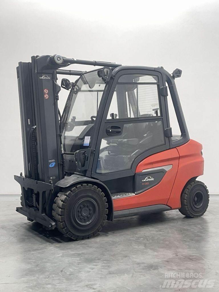 Linde H35D-01-1202 Dízel targoncák