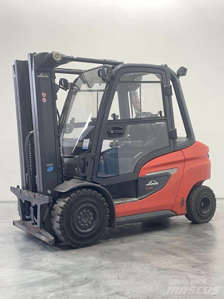 Linde H35D-01-1202 Dízel targoncák