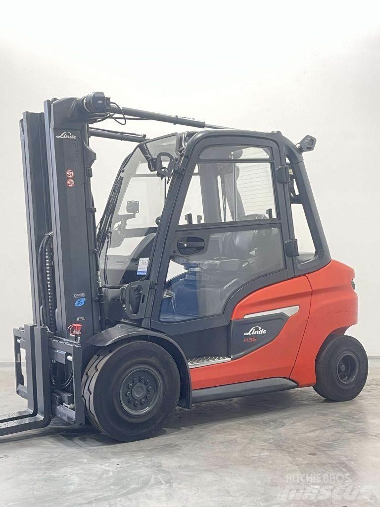 Linde H35D-01-1202 Dízel targoncák