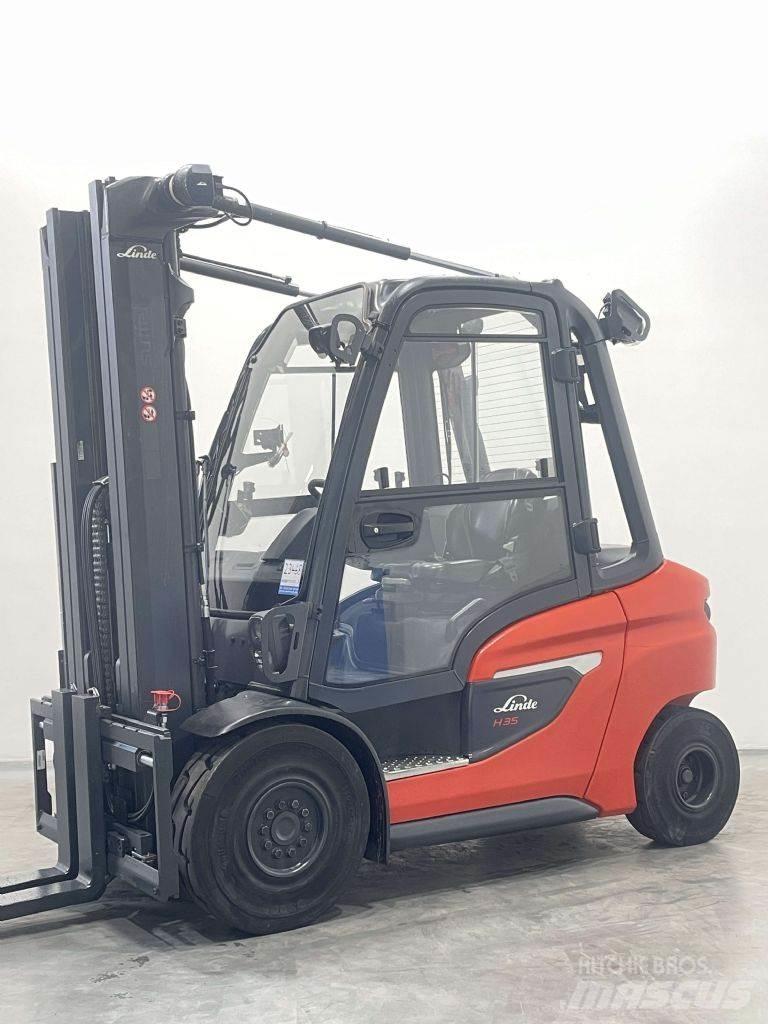 Linde H35D-01-1202 Dízel targoncák