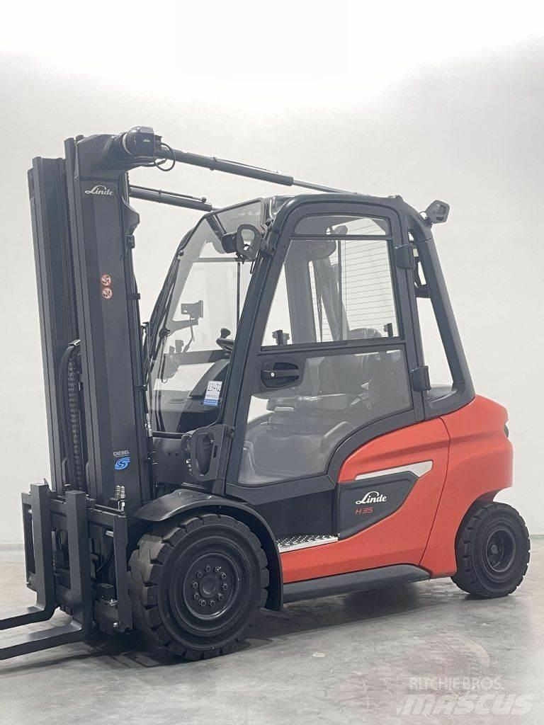 Linde H35D-01-1202 Dízel targoncák