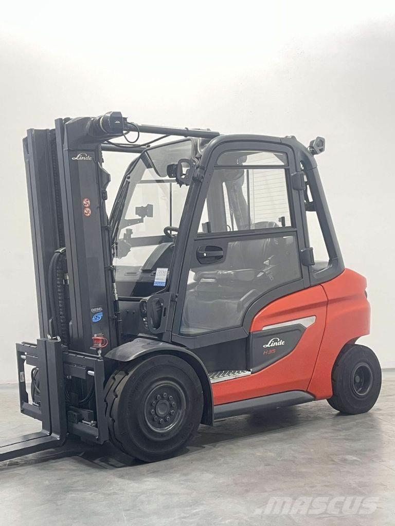 Linde H35D-01-1202 Dízel targoncák