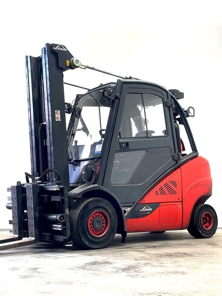 Linde H35T-393-EVO Gázüzemű targoncák