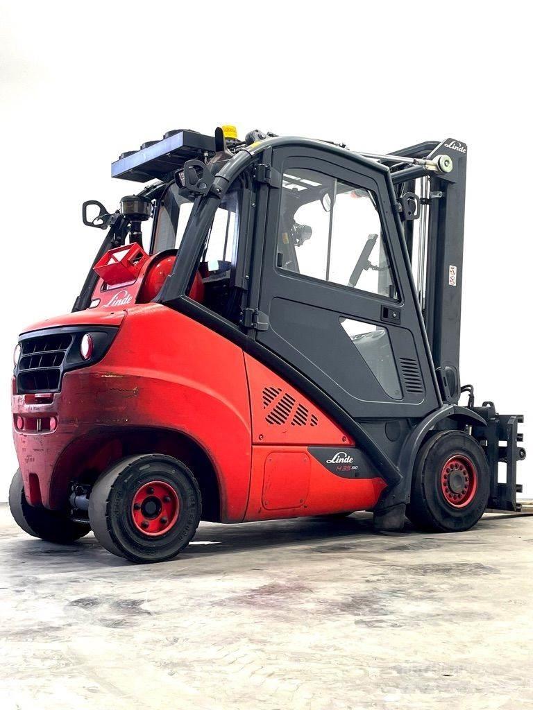 Linde H35T-393-EVO Gázüzemű targoncák