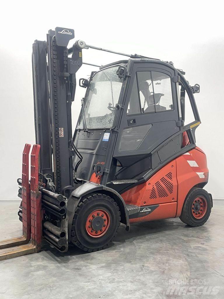 Linde H45T-02-394 Gázüzemű targoncák