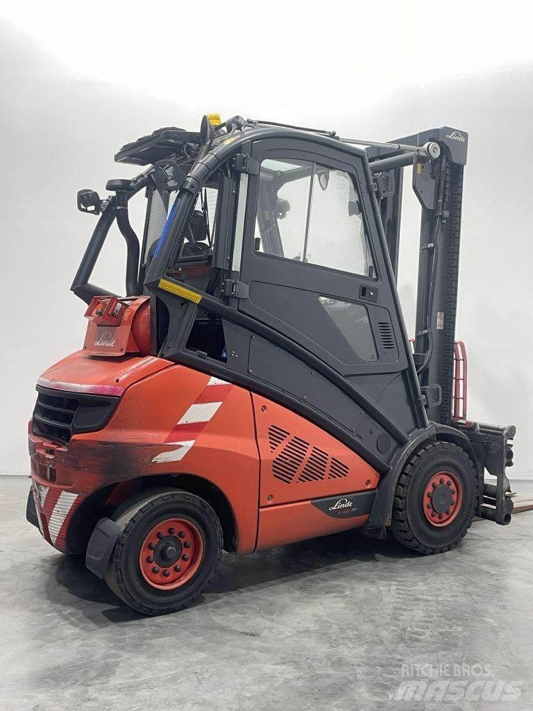 Linde H45T-02-394 Gázüzemű targoncák