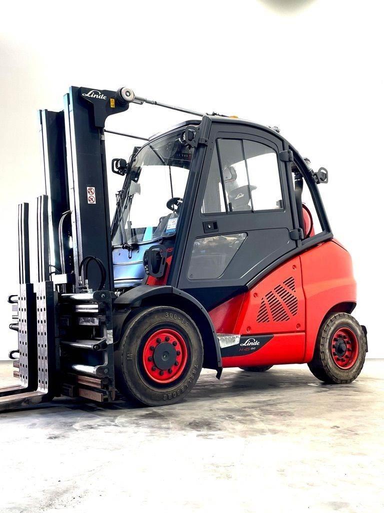 Linde H45T-394-EVO Gázüzemű targoncák