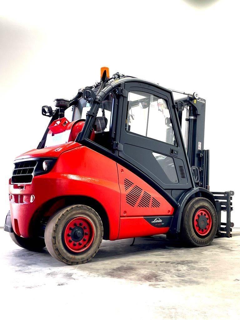 Linde H45T-394-EVO Gázüzemű targoncák