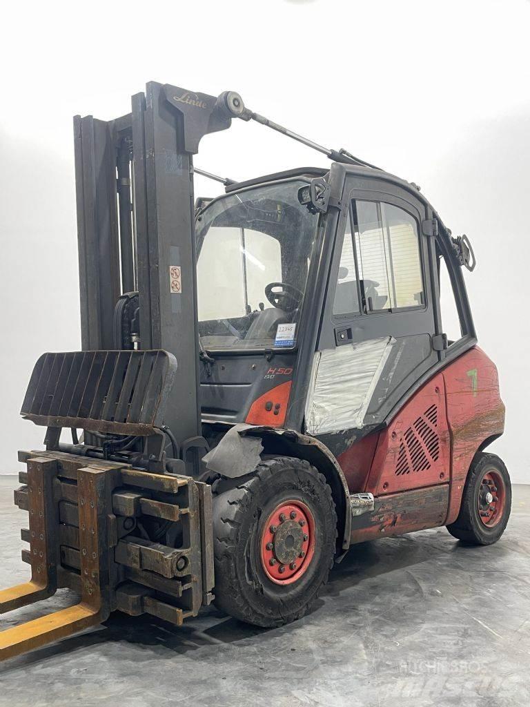 Linde H50D-02-394 Dízel targoncák