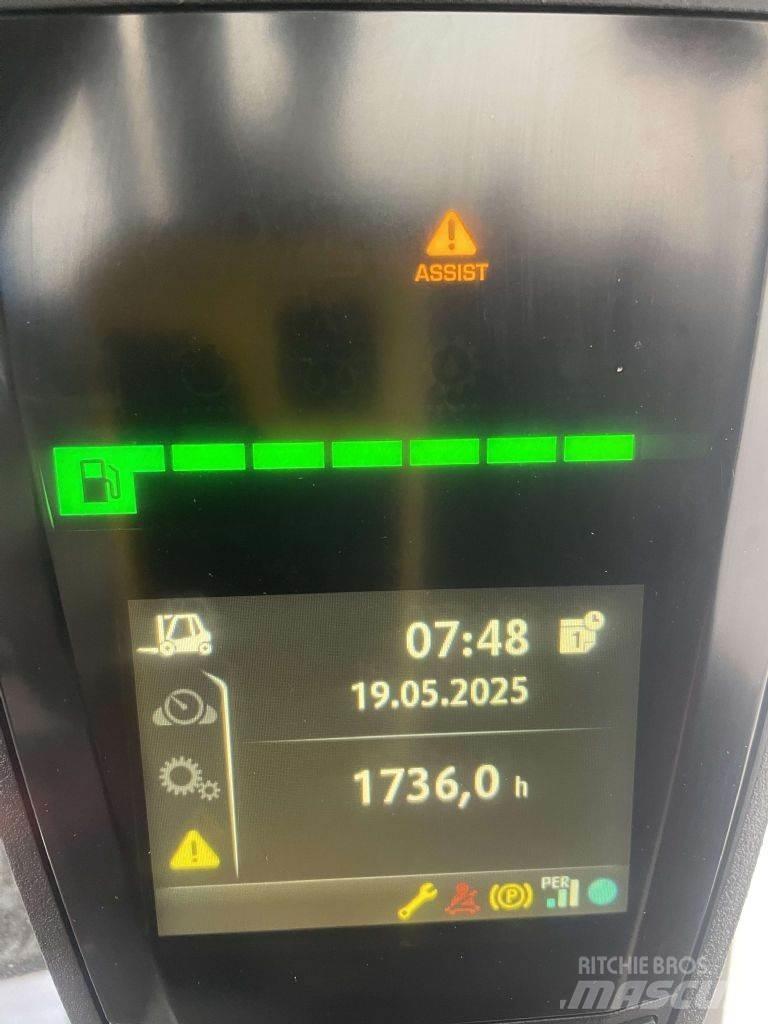 Linde H50T-02-394 Gázüzemű targoncák