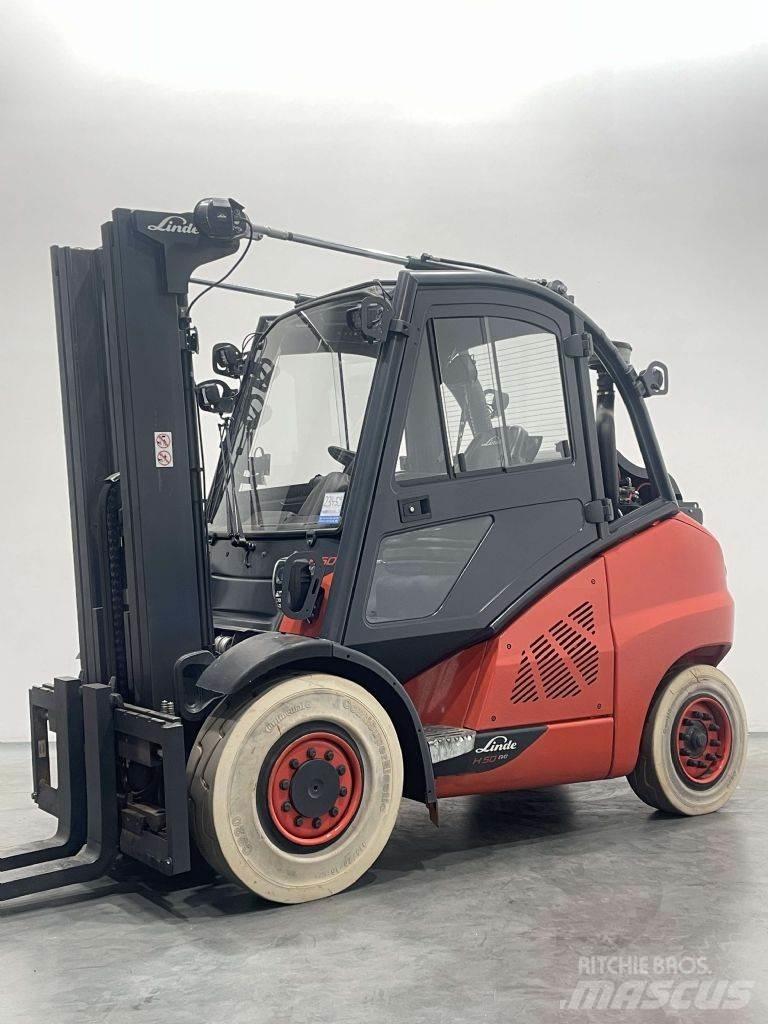 Linde H50T-02-394 Gázüzemű targoncák