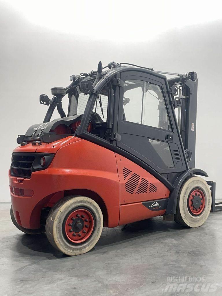 Linde H50T-02-394 Gázüzemű targoncák
