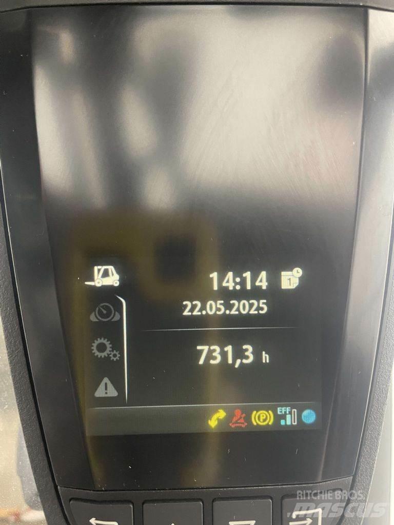 Linde H50T-02-394 Gázüzemű targoncák