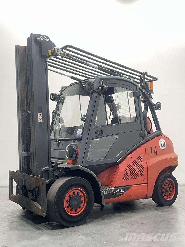 Linde H50T-02/600-394 Gázüzemű targoncák