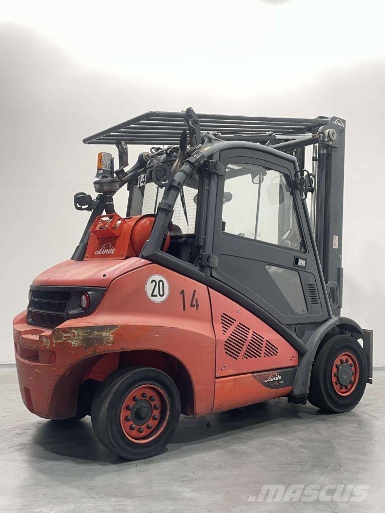 Linde H50T-02/600-394 Gázüzemű targoncák