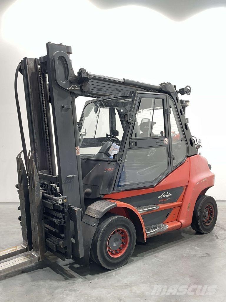 Linde H60T-03-396 Gázüzemű targoncák