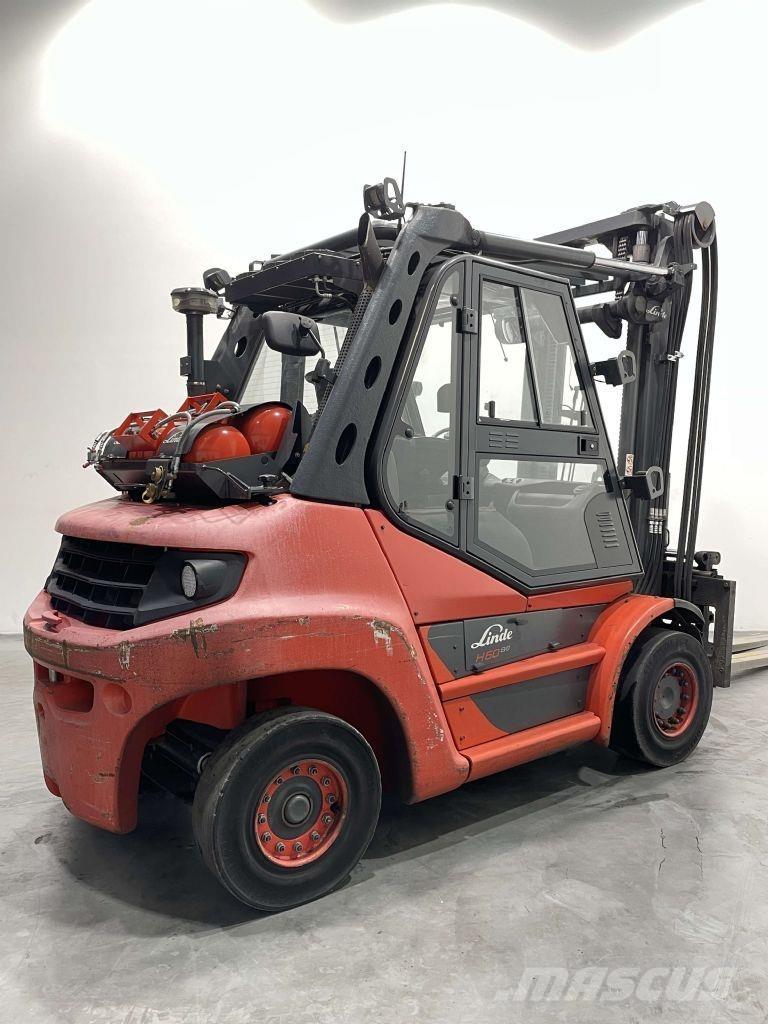 Linde H60T-03-396 Gázüzemű targoncák