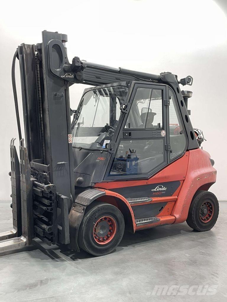 Linde H60T-03-396 Gázüzemű targoncák