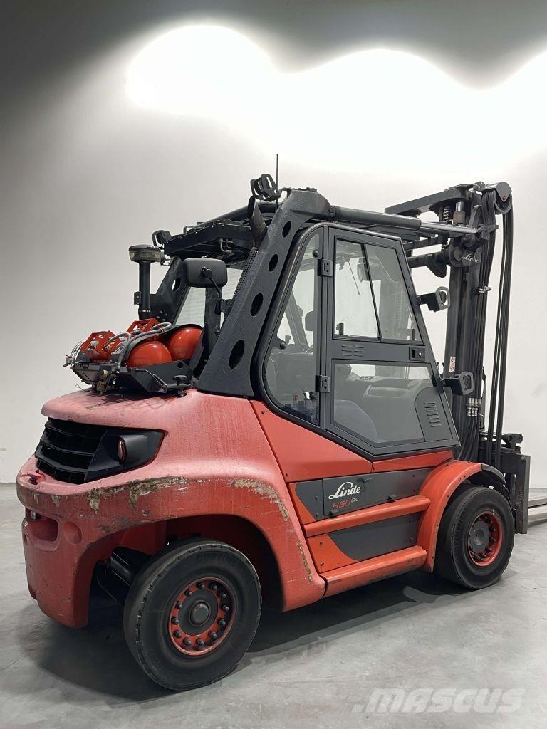 Linde H60T-03-396 Gázüzemű targoncák
