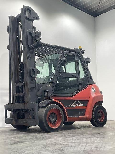 Linde H80D-02-396 Dízel targoncák