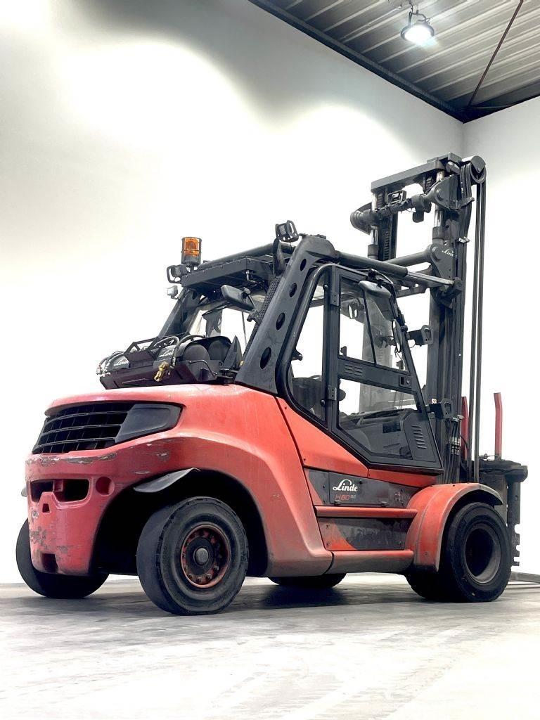 Linde H80T-03/900 Gázüzemű targoncák