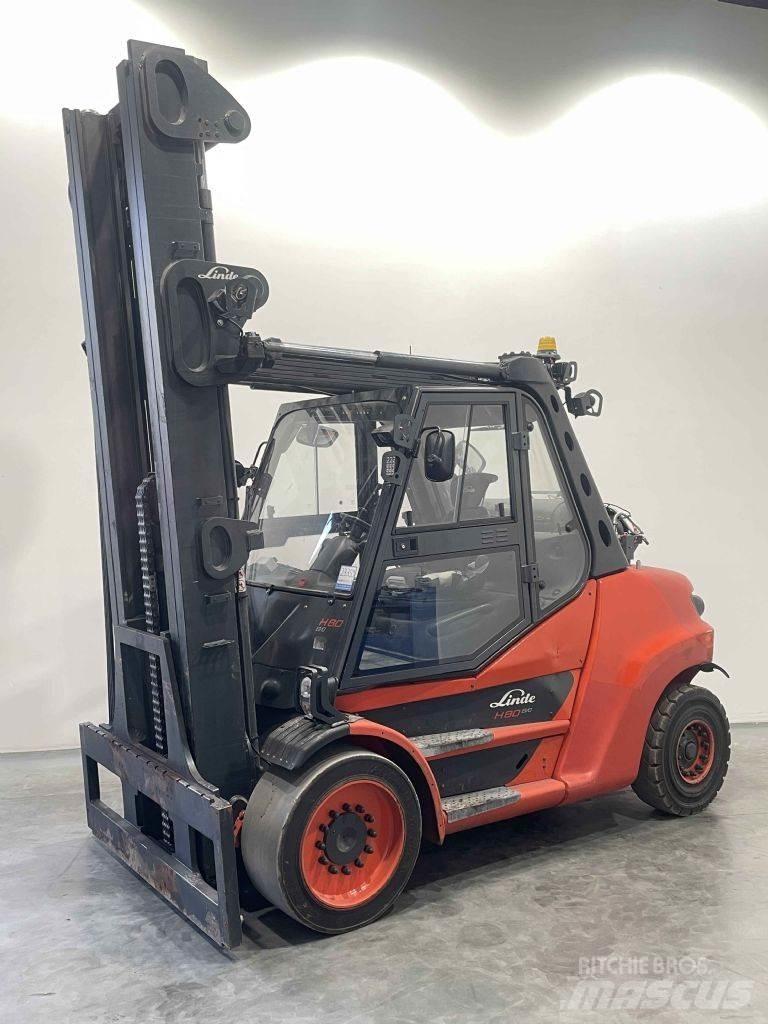 Linde H80T-03/900-396 Gázüzemű targoncák