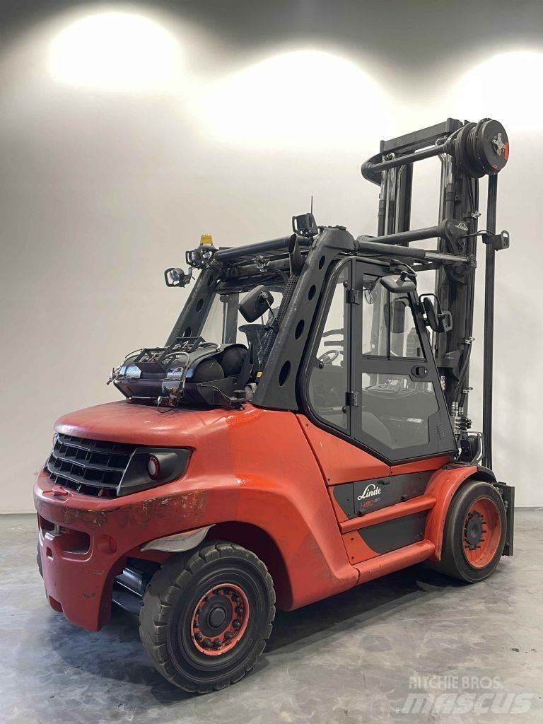 Linde H80T-03/900-396 Gázüzemű targoncák