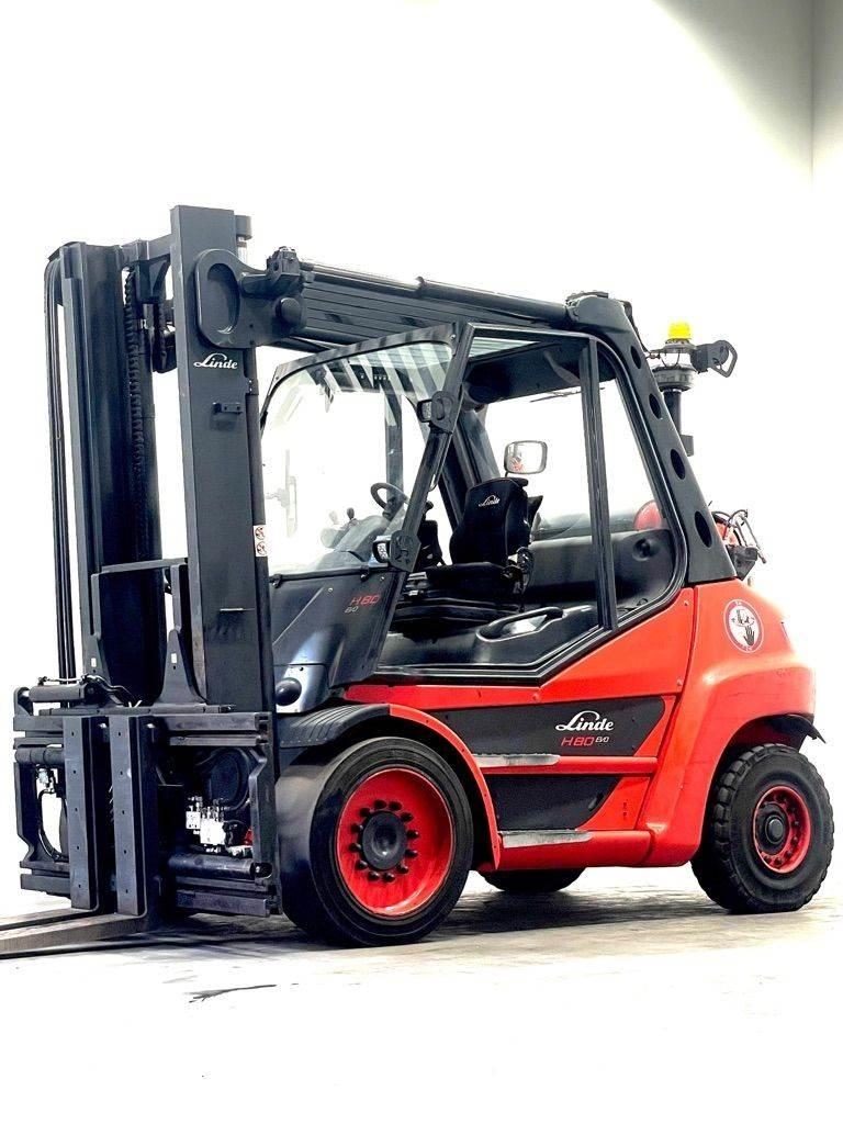 Linde H80T-396-03-EVO Gázüzemű targoncák