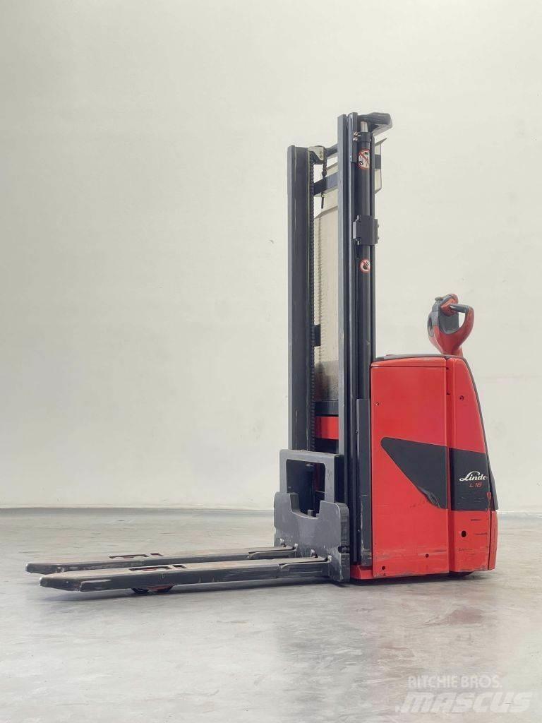 Linde L16-1173 Gyalogkíséretű targonca