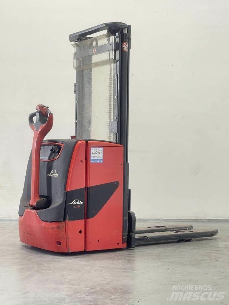 Linde L16-1173 Gyalogkíséretű targonca